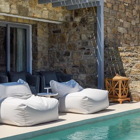 ヴィラ Anemos Elia In Mykonos *